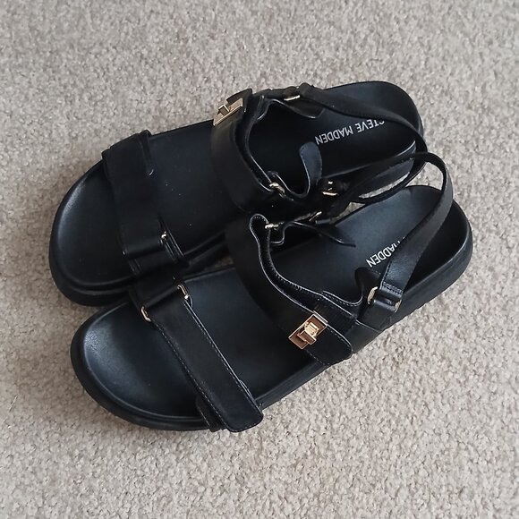 Steve Madden Mona Multi Strap Sandals - Picture 1 of 5
